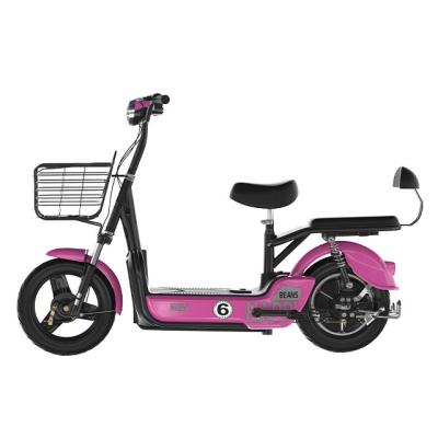 China Steel Electric Bicycle Electric Bicycle Factory Direct Sale Leisure Bicycle Support Customized Color for sale