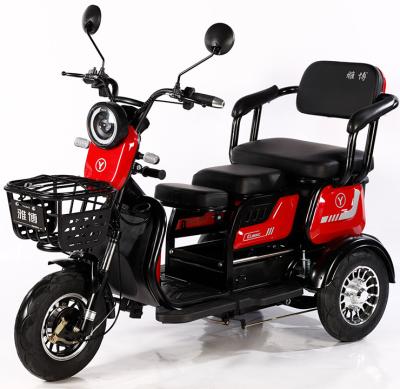 China Shopping Stylish Electric Passenger Tricycle Family Scooter Tricycles For Adults Multi Passenger Tricycle for sale