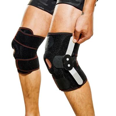 China Factory Direct Selling Non-slip Decompression Knee Brace Sports Knee Brace Protection Professional Adjustable Stable Knee Joint for sale