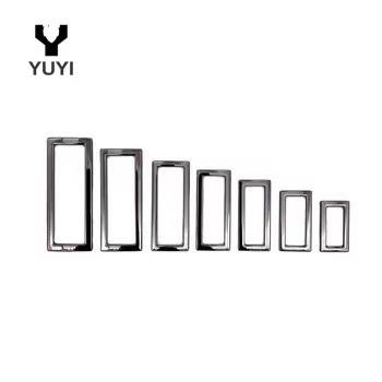 China Wholesale Custom Rectangular Ring Metal Nickel Free Buckle for sale