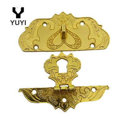 China Wooden box/gift box gold fashion toggle latch latch A, manufacturer direct sales, low price for sale