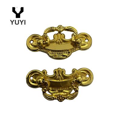 China Fashionable Golden Chinese A And Small Furniture Handle , Universal for sale