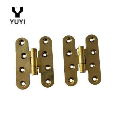 China Modern Metal Hinge Door Cabinet Furniture Hardware Hinge H Type Brass Hinge for sale