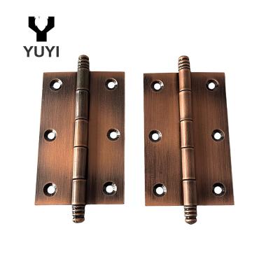 China Six Holes Metal Crown Head Hinge Modern Furniture Hinges For Door Cabinet for sale