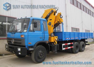 China 10 Ton XCMG Straight / Foldable Arm Crane Mounted Truck 10 Wheeler Trucks for sale