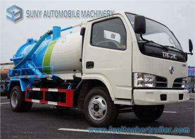 China High Powered Sewage Suction Tanker Truck for sale