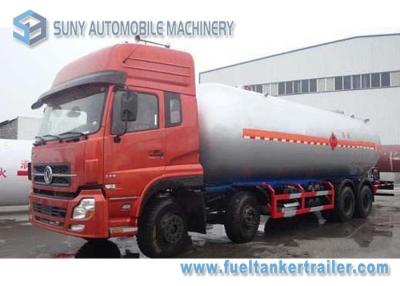 China Dongfeng Tianlong 10 Ton 25M3 DME / Dimethyl Ether Tank Truck 8 x 4 for sale