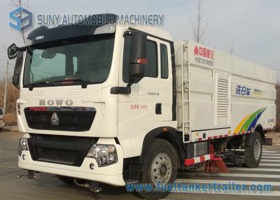 China HOWO 7M3 7000L / 5000L 5M3 Sanitation Truck Road Cleaning Truck 4X2 for sale