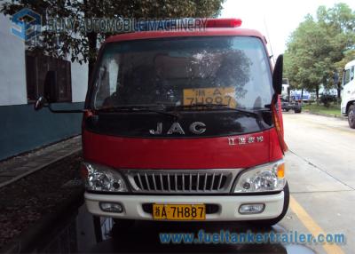 China Carros de bombeiros internacionais do eixo de JAC 3000L 120Hp 4X2 2 com o único táxi da fileira à venda