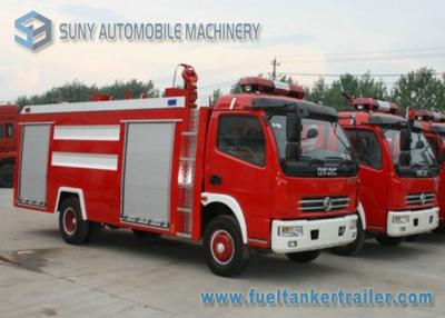 China DONGFENG 4000L Fire Fighting Vehicle 20hp Double Row For Emergency Rescue for sale