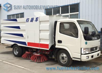 China Donfeng 4 X 2 Road Sweeper Truck Vacuum Sweeper Truck 103kw 140hp 5M3 for sale