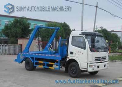 China Double Axle Waste Collection Truck Powerful Dongfeng 3 - 4 Tons 4x2 for sale