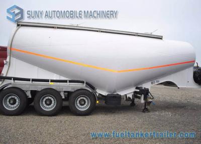 China 3 Wheel Dry Bulk Tanker Trailer 34 M3 Semi Tanker Trailers 34 KL for sale