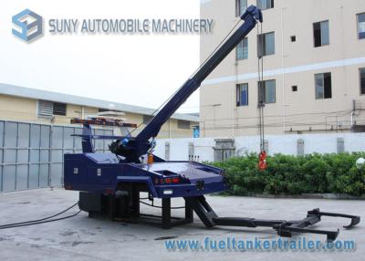 China IND 10 Medium Duty Wrecker Towing Truck 9 Ton Boom 6 Ton Wheel Llift for sale