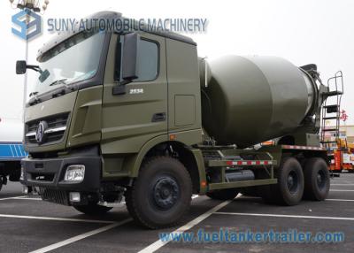 China 6X4 Beiben 5 M3 Military Concrete Mixer Truck With Mercedes Benz Technology for sale