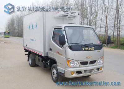 China CNG & Gasoline Refrigerated van Truck 78 HP / 88 HP 3 ton 4x2 for sale