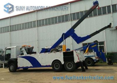 China HOWO 6X4 Wrecker Tow Truck Heavy Duty With INT 35 Wrecker Truck Upper Body for sale