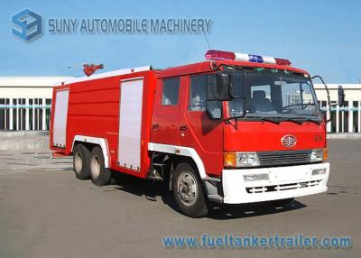 China 6X4 12000L Water Fire Fighting Trucks 360hp FAW Chassis Double Row Cabin for sale