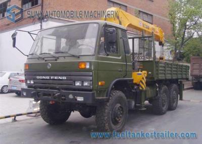 China All Hand Drive 6x6 dongfeng Truck XCMG 8 T  Telescopic Arm Crane for sale