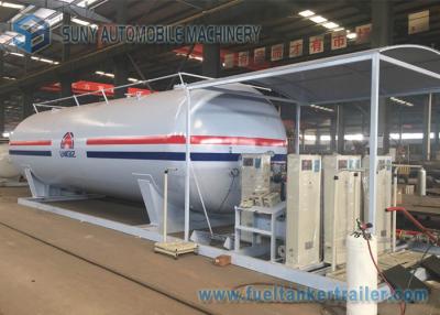 China LPG truck tanker / LPG Tank Trailer 5 LPG Scale 50000 Liters Tank Volume for sale