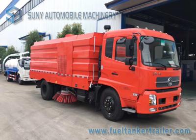 China 10T Dongfeng Kingrun Street Sweeper Truck With Dry Dust / Wet Dust Suction for sale