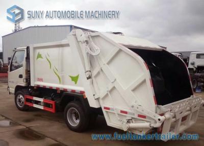 China KAMA 4*2 2 Axles Small Rear Loader Garbage Truck 3cbm--5cbm Garbage Disposal Truck for sale