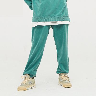 China Wholesale Custom Oversized Pantalones Deportivos Men's Anti-Wrinkle Blank Plain Jogging Pants Crops Sweatpants Unisex for sale