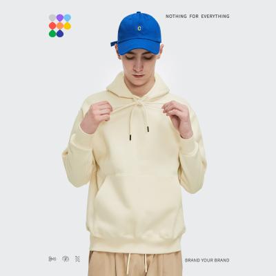 China Wholesale Cheap Blank Oversized Mens Anti-wrinkle Fleece Polyester Hoodie Streetwear Custom Multi Color Custom Hoodies for sale