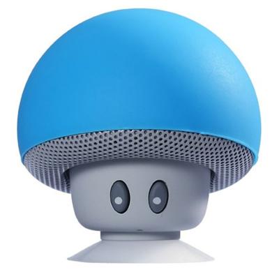 China Unique BT LED Christmas Gift Cartoon Mushroom Speaker Mini Wireless Light Wireless Bass Box for sale