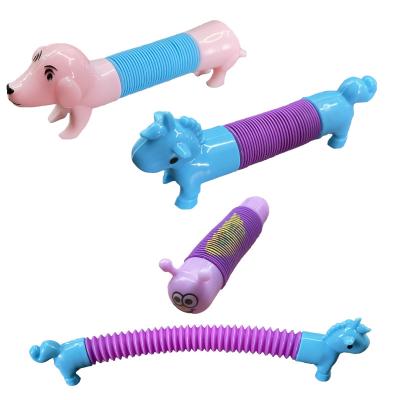 China Popular Toy Small Animal Telescopic Busy Person Relaxing Busy Person Office\Garden\Home\School New Telescopic to Children and Adults for sale