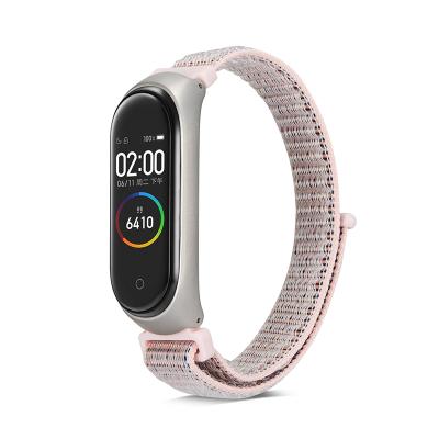 China Water Resistant For MI Band 4 Strap Replacement Multicolor Nylon Strap For xiaomi 5 Nylon Strap for sale