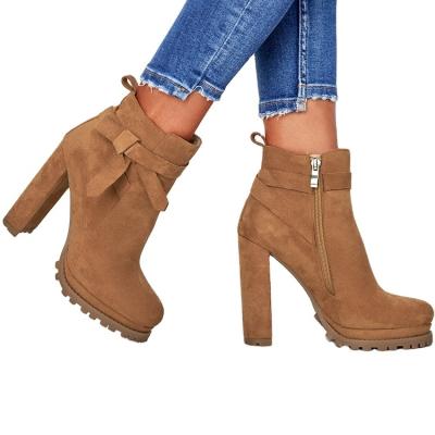 China Fashion Middle East Trend Shape Autumn And Winter Women's Boots, Women's High Heels for sale