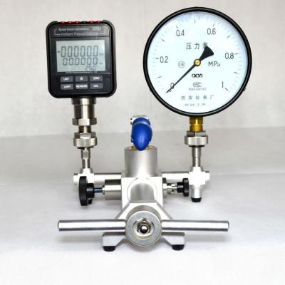 China Stainless Steel Portable Pneumatic Pressure Calibration Pump for sale