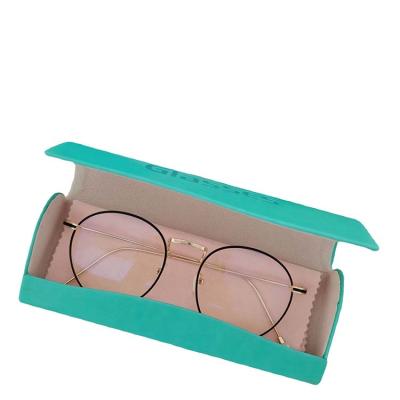 China Advanced Compression OEM Oculos Leather Men And Women Cool Customizable Flip Top Glasses Boxes With Lid for sale