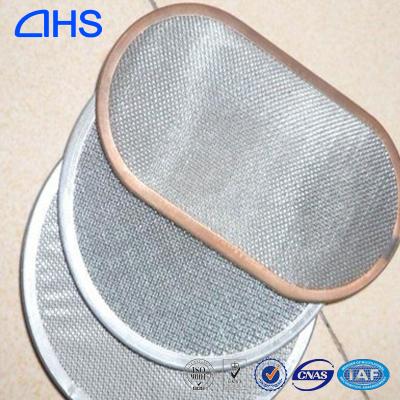 China Solid Wire Mesh Disc Filter Filter Pack for Plastic and Rubber Machinery for sale