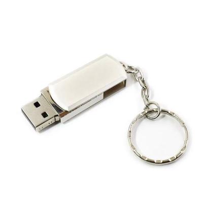 China 2021 Small New Popular Logo Capacity 32GB USB Multiple Flash Drives Customized Bold High Quality Swivel Style Metal Customized for sale