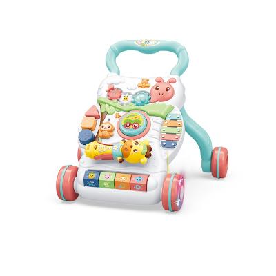 China Sit to Hold Baby Walker with Music and Light HUADA 2021 New Model High Quality Multifunctional Sit to Hold Music Learning Walker for Babies for sale