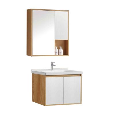 China KBV9881 Eco - Friendly Modern Plywood Wall Mount Mirror Bathroom Cabinet for sale