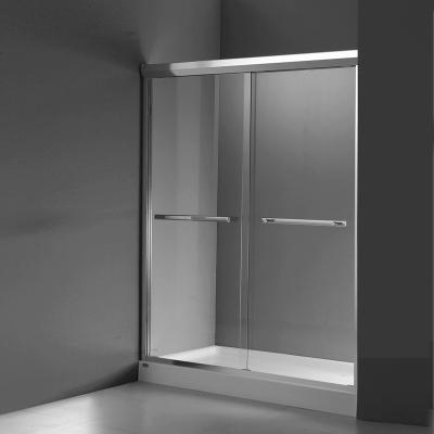 China Contemporary Aluminum Right/Left Sliding Bathroom Shower Screen (KD6004) for sale