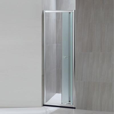 China Quiet Operation Aluminum Folding Shower Screen Accordion Shower Doors (KD3207) for sale