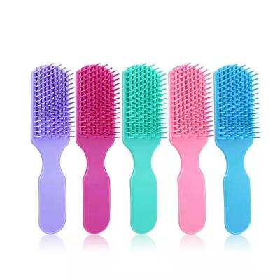 China Abeis Professional Women Professional Women Hair Detangler Nondisposable Massage Brush Nondisposable ABS Plastic Portable Hair Brush & Comb for sale