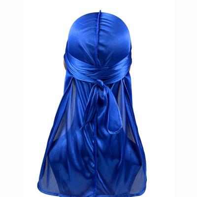 China Multifunctional Abeis 2022 Hot-selling Durag High Quality Silk Material Women Durag Men's Silky Satins And Hood Long for sale