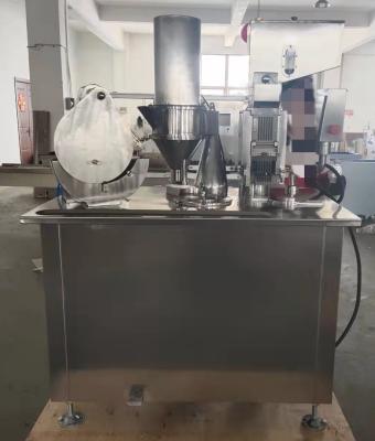 China Size 2 Semi Auto Capsule Filling Machine Small Powdr Empty Capsule Filler Machine for sale