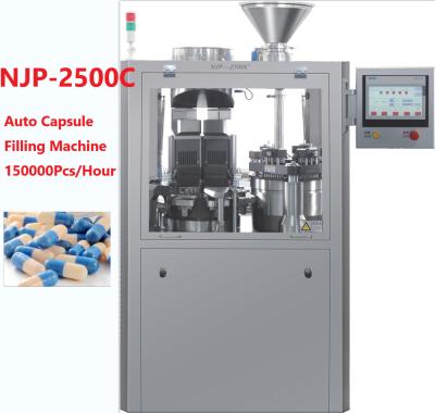 China NJP-2500C Powder Filling Capsule Making Equipment With Kick Hollow Capsules Function for sale