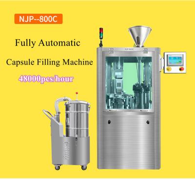 China Volledig automatische grootte 000 capsule machine 48000pcs/uur capaciteit Te koop