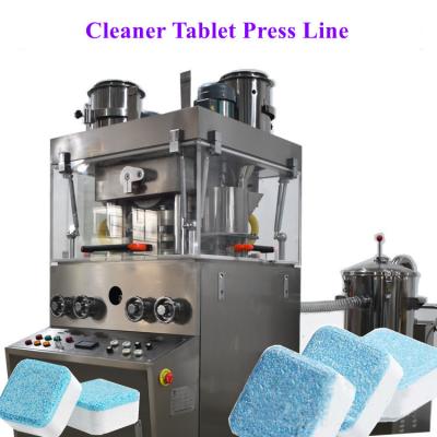 China 19 Punches Effervescent Tablet Press Machine Production Line 120KN Pressure for sale