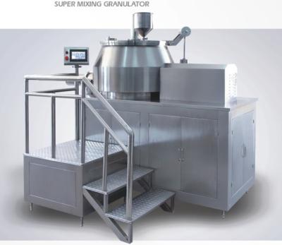 China 80 - 120L Working Capacity Wet Mixing Granulator Machine High Efficiency GMP Standard for sale