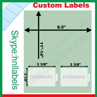 China Integrated Labels USA Version Type21 3 3/8