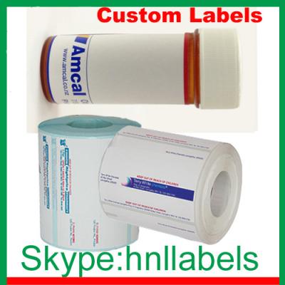 China Integrated Pharmacy Labels 3 Parts#013 for sale