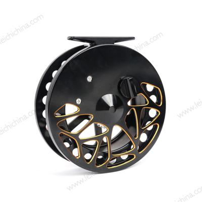 China Aluminum centerpin fly reel center pin silky smooth floating reel for sale